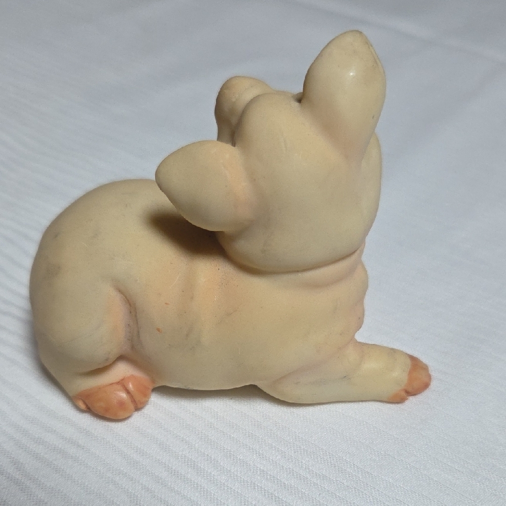 Adorable Cream Pig Figurine 1994 - Picture 2 of 4